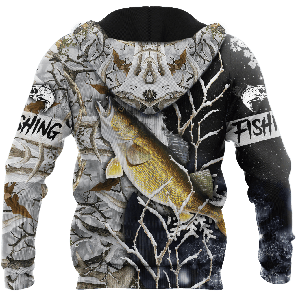 Walleye Ice Fishing Gear Hoodie For Anglers Outdoor Adventures Travel And Everyday Comfort