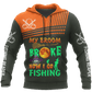 Fishing Broom Halloween Hoodie For Lake Days Outdoor Travel And Thoughtful Angler Gifting