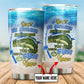 Fishing Don't Be Jealous Personalized 20 Oz Tumbler For Coffee Travel And Daily Drinks
