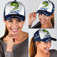Custom Name Mahi Fishing Hook 3D Design Classic Cap For Relaxed Outfits Outdoor Events And Holiday Trips