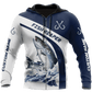 Sea Trout Fishing Hoodie For Coastal Fishing Trips Casual Outfits And Weekend Travel