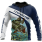 Northern Pike Fishing Hoodie For Lakeside Adventures Casual Streetwear And Seasonal Travel