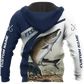 Trout Salmon Fishing Hoodie For Angling Enthusiasts Travel Days And Relaxed Daily Wear