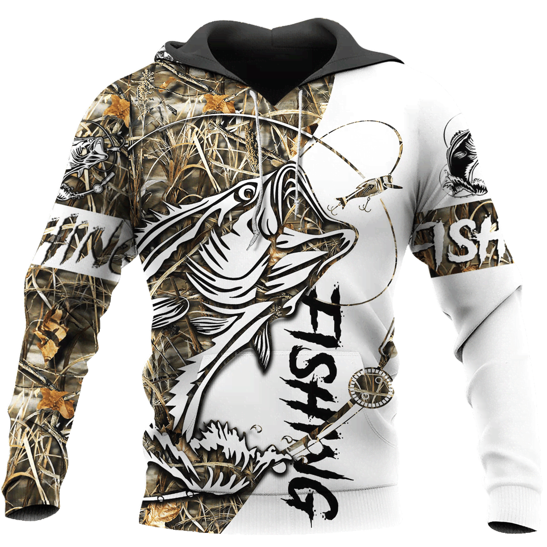 Bass Fishing Sport Coat Hoodie For River Adventures Outdoor Events And Everyday Style