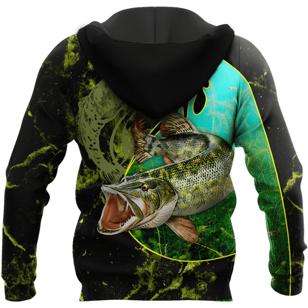 Northern Pike Fishing Underwater Yin Yang Camo Hoodie For Fishermen Camping Adventures And Comfortable Streetwear