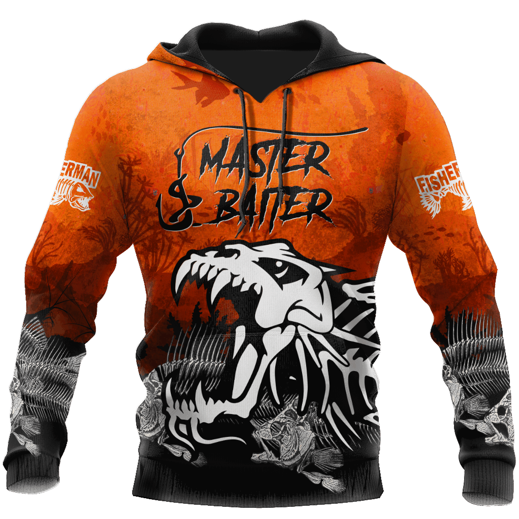 Master Baiter Fishing Hoodie For Coastal Fishing Trips Casual Outfits And Weekend Travel