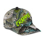 Crappie Fishing Skin Pattern Hook 3D Design Classic Cap For Casual Outfits Vacations And Everyday Styling