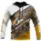 Walleye Fishing Camo Hoodie For Anglers Outdoor Adventures Travel And Everyday Comfort