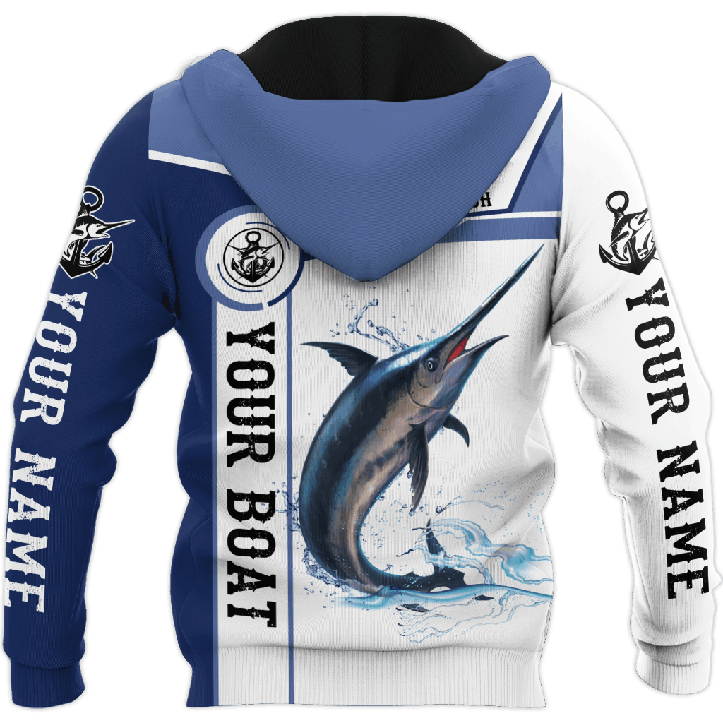 Swordfish Fishing Hoodie For Coastal Fishing Trips Casual Outfits And Weekend Travel