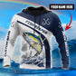 Tuna Fishing Hoodie For Fishing Trips Weekend Outings And Relaxed Casual Wear
