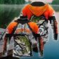 Orange Fisherman Big Game Fishing Hoodie For River Adventures Outdoor Events And Everyday Style