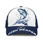 Custom Name Tuna Fishing Hook 3D Design Classic Cap For Vacation Style Outdoor Activities And Daily Comfort