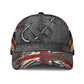 United Kingdom Fishing Hook 3D Design Classic Cap For Relaxed Outfits Outdoor Events And Holiday Trips