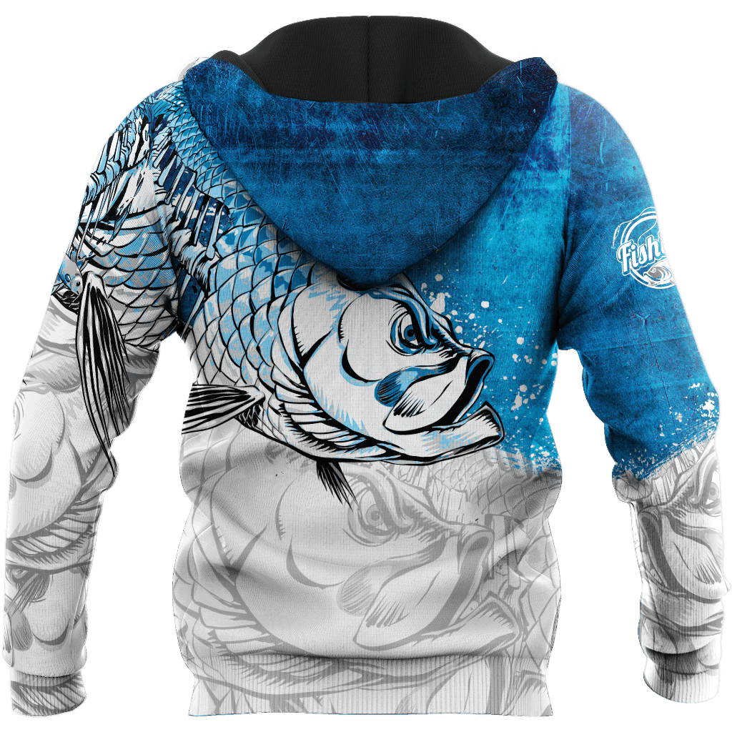 Hungry Fish Fishing Life Hoodie For Fishing Adventures Camping Travel And Casual Gift Ideas