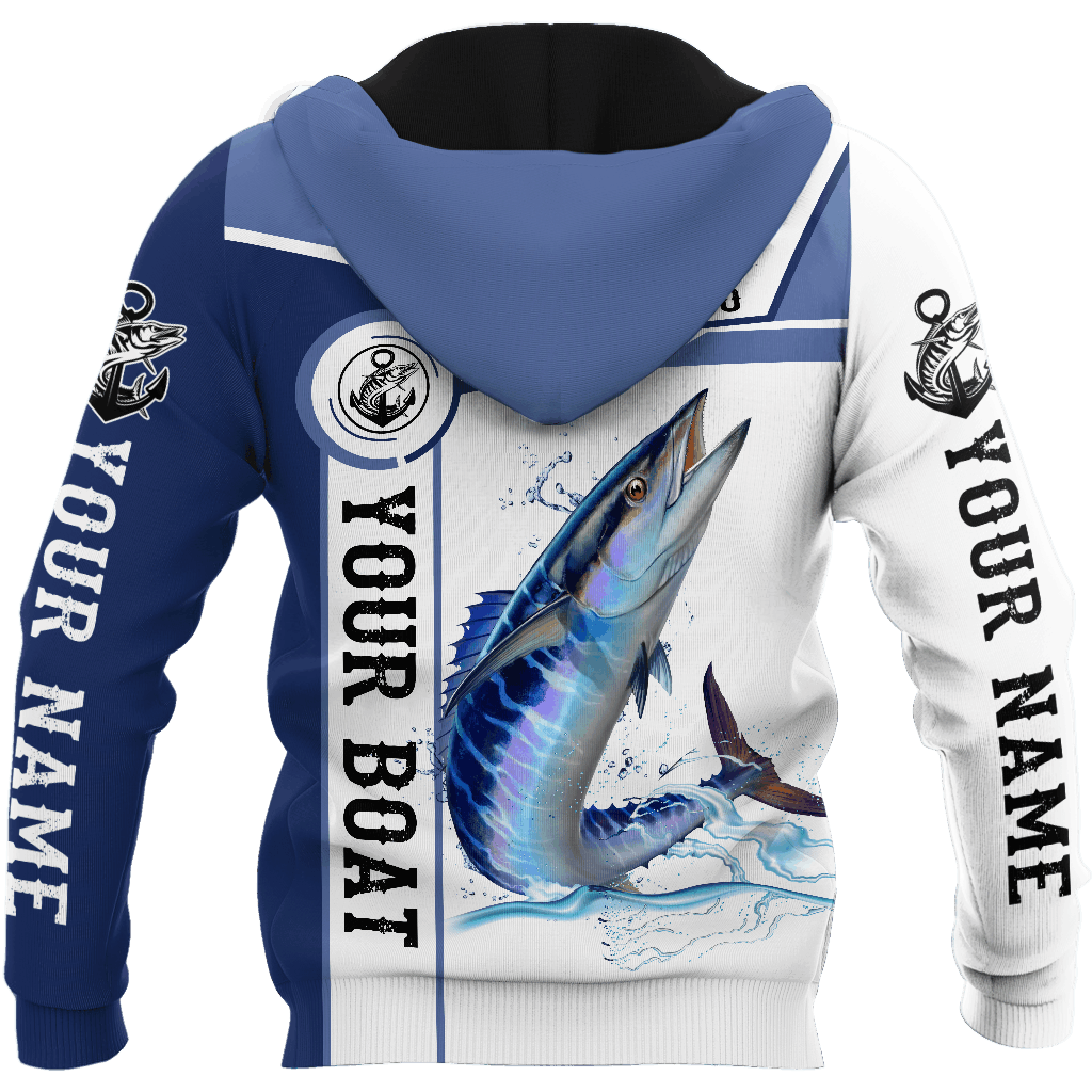 Wahoo Fishing Hoodie For Fishermen Camping Adventures And Comfortable Streetwear