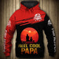 Go Fishing Reel Papa Sunset Hoodie For Angling Enthusiasts Travel Days And Relaxed Daily Wear