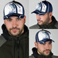 Custom Name Marlin Fishing Hook 3D Design Classic Cap For Coastal Trips Outdoor Activities And Gift Giving