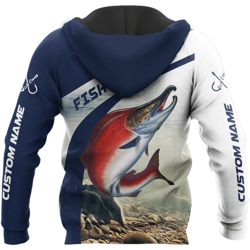 Trout Salmon Fishing Hoodie For River Adventures Outdoor Events And Everyday Style