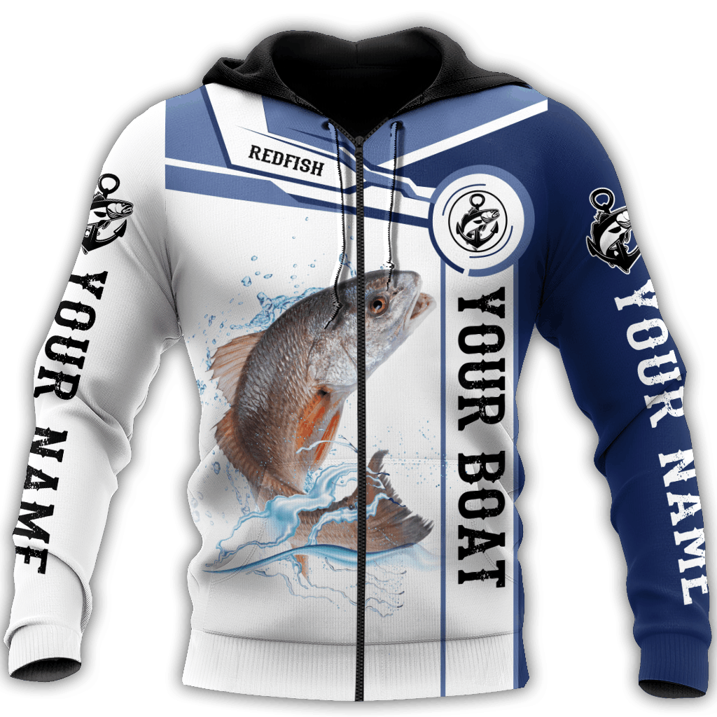 Redfish Fishing Hoodie For River Adventures Outdoor Events And Everyday Style