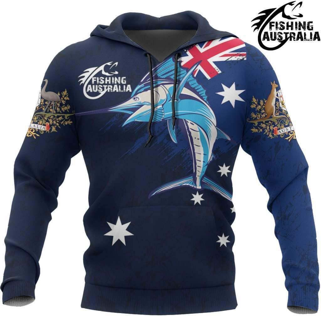 Australia Fishing Special Hoodie For Weekend Fishing Outdoor Comfort And Everyday Outfits