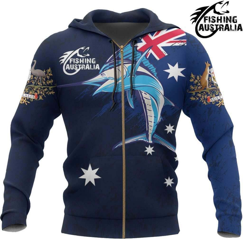 Australia Fishing Special Hoodie For Weekend Fishing Outdoor Comfort And Everyday Outfits