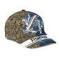 Sturgeon Fishing Hook 3D Design Classic Cap For Daily Comfort Outdoor Fun And Weekend Vacations