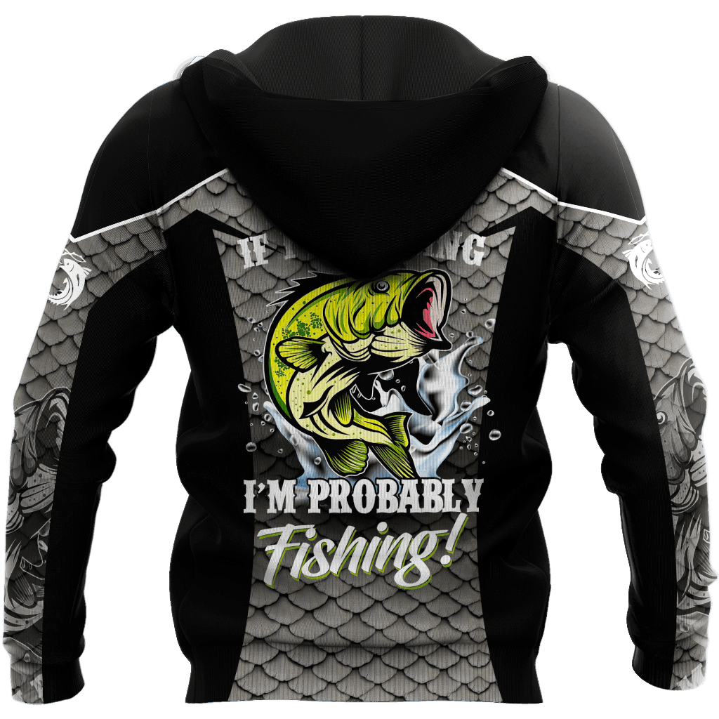 Silver Bass Sports Fishing Hoodie For Fishing Adventures Camping Travel And Casual Gift Ideas