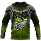 Bass Master Stainless Steel Fishing Hoodie For River Adventures Outdoor Events And Everyday Style