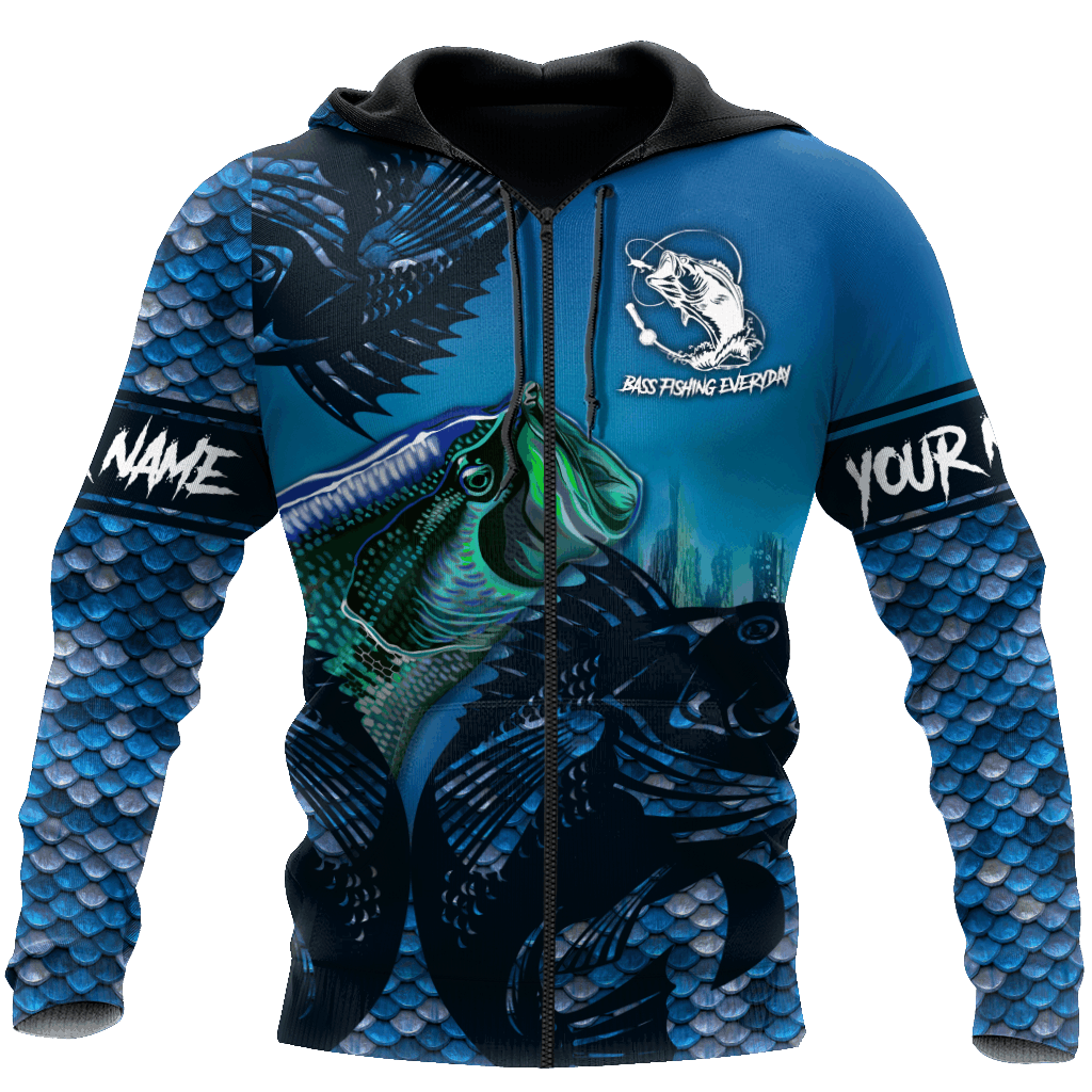 Winter Bass Fishing Hoodie For Holiday Vacations Winter Events And Everyday Comfort