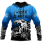 Blue Master Baiter Fishing Hoodie For Lake Days Outdoor Travel And Thoughtful Angler Gifting