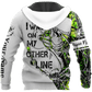 Fishing Humor Bass Tattoo Hoodie For Fishermen Camping Adventures And Comfortable Streetwear