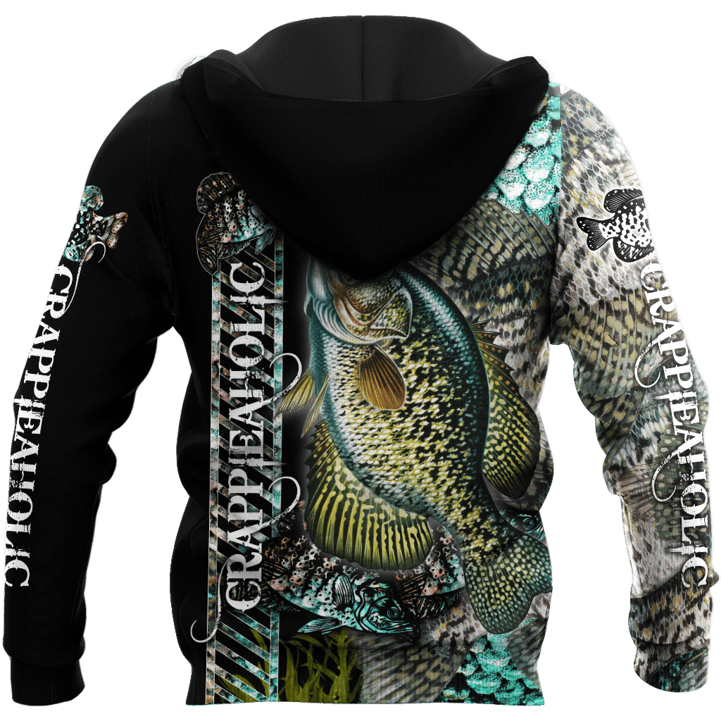 Fishing Enthusiast Crappie Camo Hoodie For Fishing Lovers Outdoor Trips And Thoughtful Gift Giving