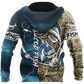 Cod Fishing Sport Camo Tattoo Hoodie For Fishing Adventures Camping Travel And Casual Gift Ideas