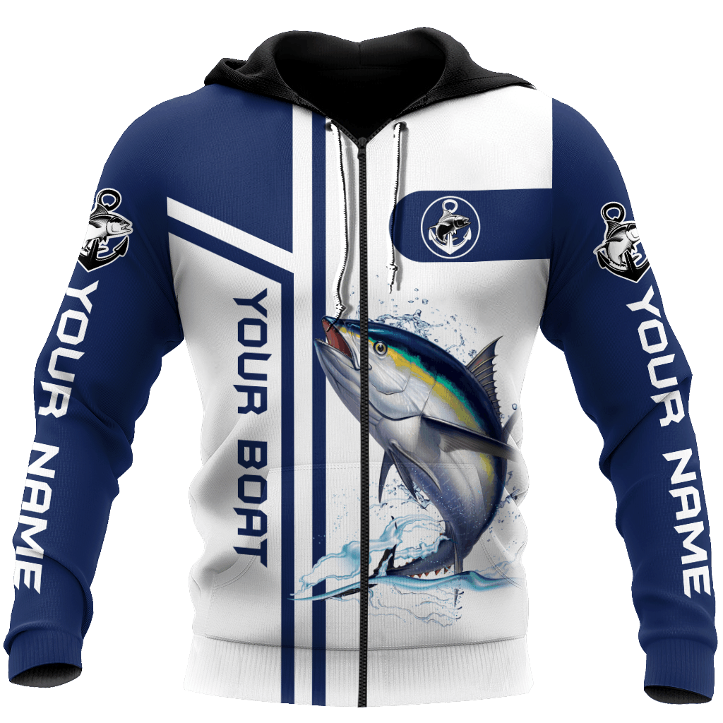 Tuna Fishing Team Hoodie For Weekend Fishing Outdoor Comfort And Everyday Outfits