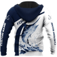 Marlin Fishing Hoodie For Anglers Nature Trips Holidays And Relaxed Layering