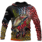 Trout Salmon Fishing Skin Camo Hoodie For Fishing Trips Weekend Outings And Relaxed Casual Wear
