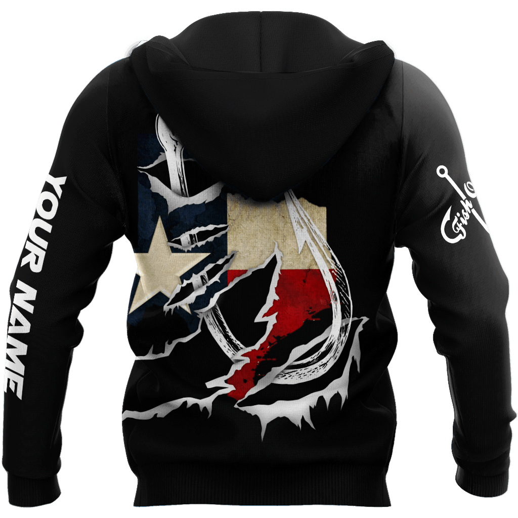 Fishing Passion Texas Hoodie For Fishermen Camping Adventures And Comfortable Streetwear