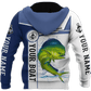 Mahi Fishing Hoodie For Coastal Fishing Trips Casual Outfits And Weekend Travel
