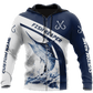 Marlin Fishing Hoodie For Anglers Nature Trips Holidays And Relaxed Layering