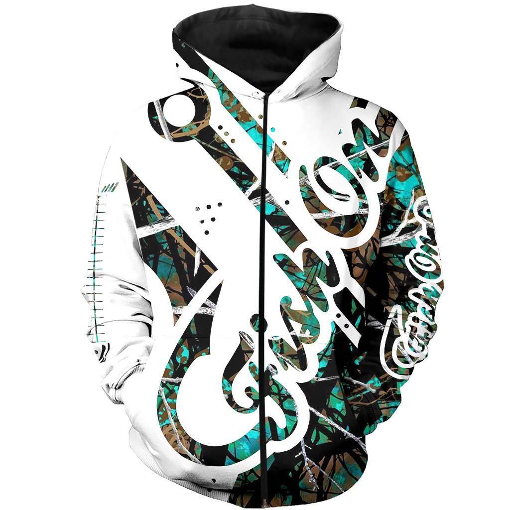 Fish Muddy Camo Fishing Hoodie For Angling Enthusiasts Travel Days And Relaxed Daily Wear