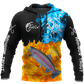 Rainbow Trout Fire Hoodie For Coastal Fishing Trips Casual Outfits And Weekend Travel