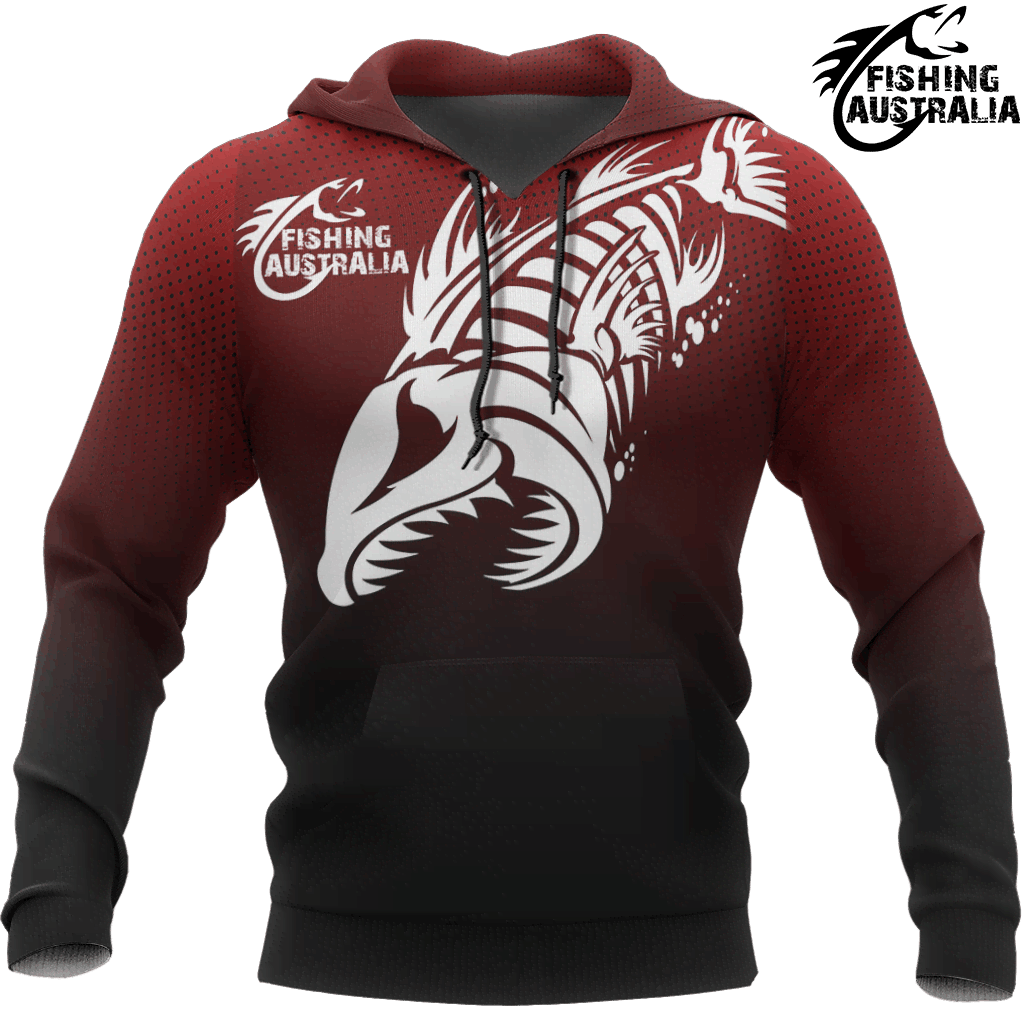 Fishing Australia Lifestyle Hoodie For Angling Enthusiasts Travel Days And Relaxed Daily Wear