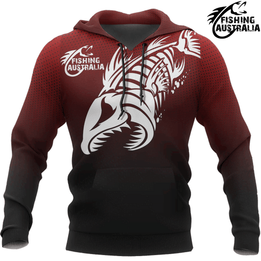 Fishing Australia Lifestyle Hoodie For Angling Enthusiasts Travel Days And Relaxed Daily Wear
