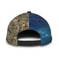 Bass Fishing Hook 3D Design Classic Cap For Seasonal Events Outdoor Trips And Everyday Comfort