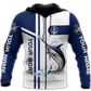 Marlin Fishing Hoodie For Weekend Fishing Outdoor Comfort And Everyday Outfits