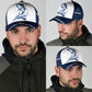 Custom Name Tuna Fishing Hook 3D Design Classic Cap For Vacation Style Outdoor Activities And Daily Comfort