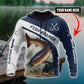 Trout Salmon Fishing Hoodie For Lakeside Adventures Casual Streetwear And Seasonal Travel