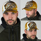 Custom Name Walleye Fishing Hook 3D Design Classic Cap For Relaxed Outfits Outdoor Events And Holiday Trips