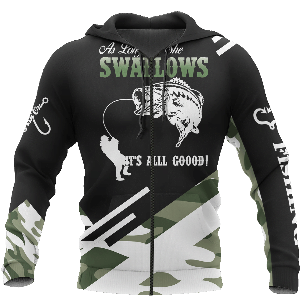 Bass Fishing Camo Hoodie For Coastal Fishing Trips Casual Outfits And Weekend Travel
