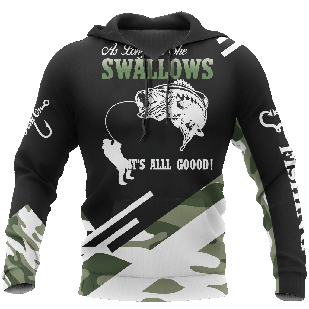 Bass Fishing Camo Hoodie For Coastal Fishing Trips Casual Outfits And Weekend Travel
